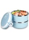 Stainless Steel Thermal Lunch Box, Portable Bento Box Food Container 2 Layer Stackable Leak-Proof Snack Box for School Office Work Home Picnic