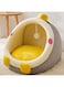 Caronic Beds For Indoor Cats And Small Dog With Anti-Slip Bottom With Hanging Toy With Removable Cotton Pad Super Soft Calming Pet Sofa (Yellow)