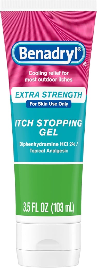 Benadryl Cooling Anti Itch Gel Diphenhydramine Hci Topical Analgesic