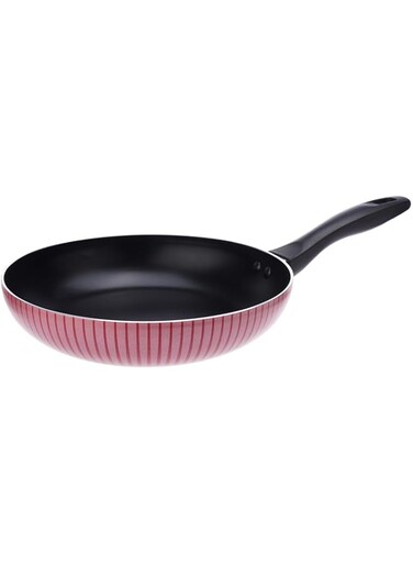 Saqoware Frypan 24 cm Non-Stick Aluminum Base Fry Pan &ndash; Durable, Scratch-Resistant, Even Heat Distribution, Ergonomic Handle, PFOA-Free, Multipurpose Skillet for Everyday Cooking