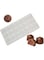 NuEmporia Polycarbonate Chocolate Mold for Pralines, Truffles, Sweets, Candies, Bonbons. Rose Shape. Food Safe, BPA-Free Polycarbonate Plastic.