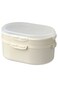 Lunch Box for Dry Food, Light Grey-Beige