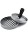 Vague Aluminum Burger Press Maker with Handle, 13 cm Length x 10 cm Width x 12.5 cm Height