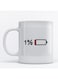 Battery Low Printed Mug White/Red/Black