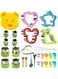 Sandwich Cutter and Sealer, Sandwich Cutter for Kids 30 PCS, Decruster Sandwich Maker, Great for Lunchbox and Bento Box - Boys and Girls Kids Lunch