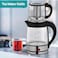 Electric Tea Maker Kettle 1.7L with High Borosilicate Glass with Blue LED Display, Auto Shut-Off &amp; Boil-Dry Protection &ndash; Glass Teapot Kettle with Infuser for Tea, Coffee &amp; Hot Water