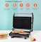 Contact Grill Maker &ndash; Non-Stick Plates, Stainless Steel Body, Cool Touch Handles   Power &amp; Ready Indicators   Overheat Protection   Electric Sandwich &amp; Panini Press Grill