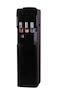 Hot &amp; Cold Water Dispenser with Refrigerator  3-Tap Water Cooler Hot, Cold, Normal &ndash; Fast Cooling Water Tank Dispenser with Mini Fridge Standing Water Cooler