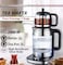 Electric Tea Maker with 2.0L Glass Water Kettle &amp; 1.0L Teapot &ndash; Dual Layer Base, Keep Warm Function, Stainless Steel Filter &ndash; Modern Tea Brewing