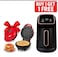 Turkish Coffee Maker with Smart Touch + FREE Mini Waffle Maker &ndash; Electric Coffee Pot for Arabic &amp; Turkish Coffee, Fast Heating, Non-Stick Coating