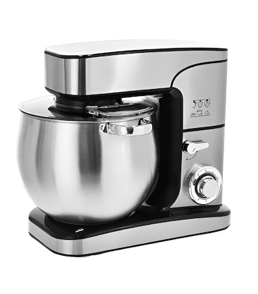 Electric Stand Bowl Mixer 12L &ndash; Stainless Steel Mixing Bowl, Whisk, Beaters, Dough Hook   Pulse &amp; Eject Button   Ideal for Bread, Cake, Dough, and More