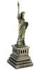 Statue of Liberty Figurine Metal Art Decoration &ndash; 5.9 Inch Handmade Desk Decor Model, NYC Souvenir Gift for Home, Office, Travel Collectibles, City Landmark Replica Sculpture for Decoration