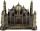 Taj Mahal Metal Set &ndash; Indian Landmark Souvenir Miniature for Desk Decor &ndash; Decorative Taj Mahal Model for Home, Office, Collectors &ndash; Historic India Souvenir Gift, Desktop
