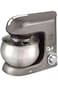 Stand Mixer with Bowl and Lid Powerful Kitchen Mixer for Baking, 6 Speed Tilt Head Food Mixer with Large Bowl, Dough Hook, Whisk, and Beater