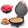 Homeonics Mini Waffle Maker – Compact Non-Stick Pancake & Waffle Iron – Portable Breakfast Machine – Easy-to-Clean Electric Waffle Iron for Kids, Kitchen, Travel, Dorm