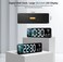 Digital Wall Clock with Large 16.2 Inch LED Display &ndash; Auto Brightness Adjustment, Remote Control, Memory Function, 12/24H Format, Sleek Modern Clock