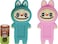 2 Pcs Labubu Series Mini Exquisite Cute Dolls &ndash; Random 2 Pcs DIY Phone Case Accessories, Craft Decoration Gift for Kids &amp; Fans