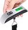 Vistanics Digital Luggage Scale, LCD Display 50Kg 10G Electronic Portable Handheld Baggage Scale With Hook for Travel, Suitcase or Carry Bag