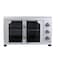 Electric French Oven 45L with Bake Tray, Rack, Lamp, Rotisserie &amp; Tray Handle &ndash; Countertop Toaster Oven for Baking, Grilling, Roasting &ndash; Adjustable Thermostat
