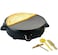 Electric Crepe Maker &amp; Dosa Maker &ndash; Non-Stick Pancake Maker with Cool-Touch Handle, Easy Clean Griddle for Home Use, Portable Breakfast Cooking Appliance