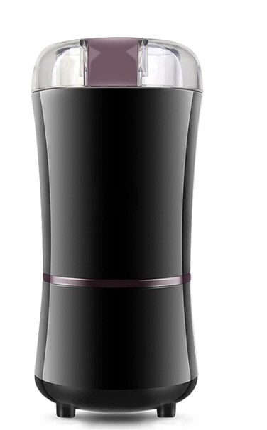 Electric Coffee Grinder and Spice Grinder &ndash; Heavy Duty Portable Grinder for Coffee Beans, Masala &amp; Herbs &ndash; Stainless Steel Blade, One-Touch Operation, Compact Design, Fast Grinding Mill