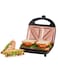 Sandwich Maker for Crispy Sandwiches Non Stick &ndash; Compact Electric Toaster Grill for Breakfast, Easy Clean, Cool Touch Handle, Fast Heating