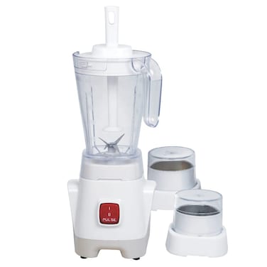 3 in 1 Juicer Blender Mixer Grinder &ndash; 1L Jar, Dry &amp; Wet Grinder Attachments, Stainless Steel Blades, 250W Motor &ndash; Ice Crusher for Smoothies, Spices, Shakes, Nuts