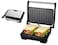 2 Slice Contact Grill &amp; Panini Press &ndash; Non-Stick Stainless Steel Sandwich Maker with Cool-Touch Handles, Power &amp; Ready Indicator, Overheat Protection for Grilling Sandwiches, Paninis, Wraps