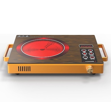 Electric Ceramic Cooktop, 2200W Single Burner Hot Plate, Infrared Cooktop with Sensor Touch Control Digital Display with Adjustable Temperature,   Portable Electric Cooktop