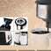 Automatic Drip Coffee Maker with Ceramic Pot &ndash; Multi-Function Coffee, Tea &amp; Milk Brewer   Easy-to-Use Double Cup Coffee Machine