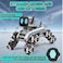 Smart Stunt Robot Dog Toy for Kids &ndash; 8WD Mechanical Puppy with Dual Control, 360&deg; Spins, Music &amp; Lights &ndash; Remote Control Stunt Pet Robot for Boys &amp; Girls, Interactive Gift Toy