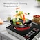 Single Hot Plate Infrared Cooker &ndash; LED Display, 11 Power Levels, Adjustable Timer, Portable Ceramic Infrared Cooktop with Strong Anti-Pressure Glass Plate for Fast, Precise &amp; Even Cooking