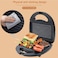 Neonics 2 Slice Sandwich Grill Maker – Non-Stick Stainless Steel Toaster Press with Handle Lock, Power Indicator Light & Overheat Protection – Compact Electric Sandwich Maker for Home & Office