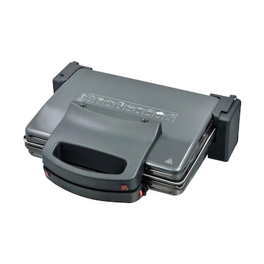 5 in 1 Electric Grill &amp; Sandwich Maker &ndash; Panini Press, BBQ Steak Grill, Toaster &amp; Snack Maker with Non-Stick Plates, Heavy Duty Indoor Countertop Grill