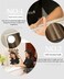 Vanity Mirror with 9 LED Bulbs – 3 Light Modes, Adjustable Brightness, 360° Rotating Makeup Mirror with Smart Touch & USB Rechargeable