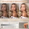 Vanity Mirror with 9 LED Bulbs – 3 Light Modes, Adjustable Brightness, 360° Rotating Makeup Mirror with Smart Touch & USB Rechargeable