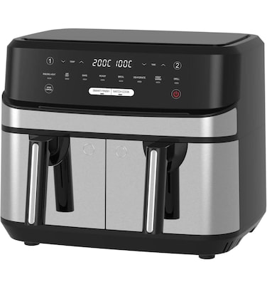 Digital Air Fryer 9L &ndash; Adjustable Temperature Control, 60-Min Timer, Rapid Air Circulation Technology, Easy to Clean, Oil-Free Healthy Cooking