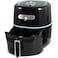 Nicsware Air Fryer 5L with 60-Min Timer, Adjustable Temperature Control, Oil-Free Cooking for Healthy Frying, Baking, Grilling &amp; Roasting &ndash; Large Capacity 1500W