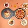 Neonics Pizza Maker with Non-Stick Baking Tray   Baking Pan for Pizzas, Calzones, &amp; Flatbreads   Durable Non-Stick Grill Tray for Easy Baking  Non Stick Grill Baking Pan