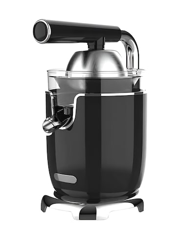 Neonics Stainless Steel Citrus Juicer &ndash; Durable Fruit Squeezer &amp; Press for Orange, Lemon &amp; Lime &ndash; BPA-Free, Anti-Drip Spout, Compact &amp; Easy to Clean Manual Juicer