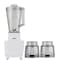 3 in 1 Heavy Duty Blender Mixer Grinder 250W &ndash; 1L Jar with Dry &amp; Wet Grinding Attachments, Stainless Steel Blades, Ice Crusher &amp; Juicer   Perfect for Smoothies, Spices, Shakes &amp; Kitchen Use