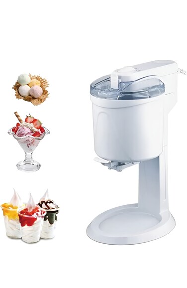 Neonics Electric Ice Cream Maker 1.5L – Quick Freezing Bowl, Compact Design for Homemade Gelato, Sorbet & Frozen Yogurt – Easy to Use Dessert Machine for Family & Parties