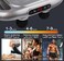 Vantix 6 Head Electric Body Massager USB Charging with Strike Force Modes &ndash; Deep Tissue Handheld Muscle Massager for Pain Relief &amp; Fatigue &ndash; Adjustable Speed for Back, Waist, Arms, Thighs &amp; Legs