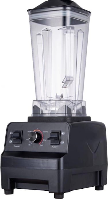 Nicsware Heavy Duty Commercial Blender with 2L Unbreakable Jar – Powerful Juicer, Ice Crusher, Grinder & Smoothie Maker – 2 Speed Control, Stainless Steel Blades, Professional Kitchen Blender