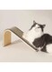 AMROAH 37x18cm Incline Sisal Cat Scratch Board Ramp Protecting Furniture for Indoor Cat &amp; Kitten, Infinity Portable Floor Modern Cat Scratchers Pad Post Toy for Small Large Cats Kittens Kitty