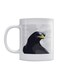 Bird Printed Mug White/Black/Beige