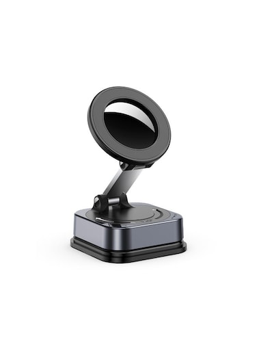 MOBCOS Ultra-Versatile Alloy Magnetic Car Phone Holder with Strong N52 Magnets, 360&deg; Rotation &amp; Adjustable Dual-Joint Arm, MagSafe Compatible Dashboard Mount