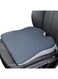 Wedge Car Seat Cushion, Comfortable Memory Foam Car Seat Cushion for Driving, Sciatica and Back Pain Relief, Seat Cushion for Car-Truck, Office, Wheelchair, Enhancing Driving Comfort (Grey)
