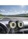 Padom 5V Dual-Head Car Cooler Fan, Portable Vehicle Fan Vehicle Mounted USB Fan Electric Fan 360 Degree Rotation Auto Cooling Car Fan Desk Fan with 3 Speed Strong Wind for Car Dashboard Home Office