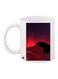 Sleeping Lady Printed Coffee Mug White/Red/Black 11ounce